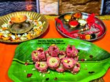केसर इलायची रोज़ फ्लेवर ड्राई फ्रूट्स मावा रोल - रक्षाबंधन स्पेशल इंस्टेंट मिठाई