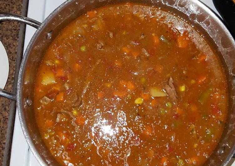 Recipe of Quick Steak Soup