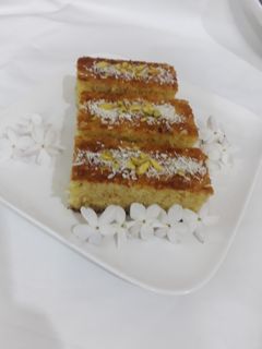 صورة لوصفة 🌼 بسبوسة بالسمن البلدي 🌼
