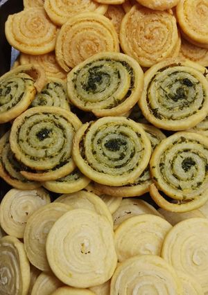 Sós tekercs 3 ízben recept fotója