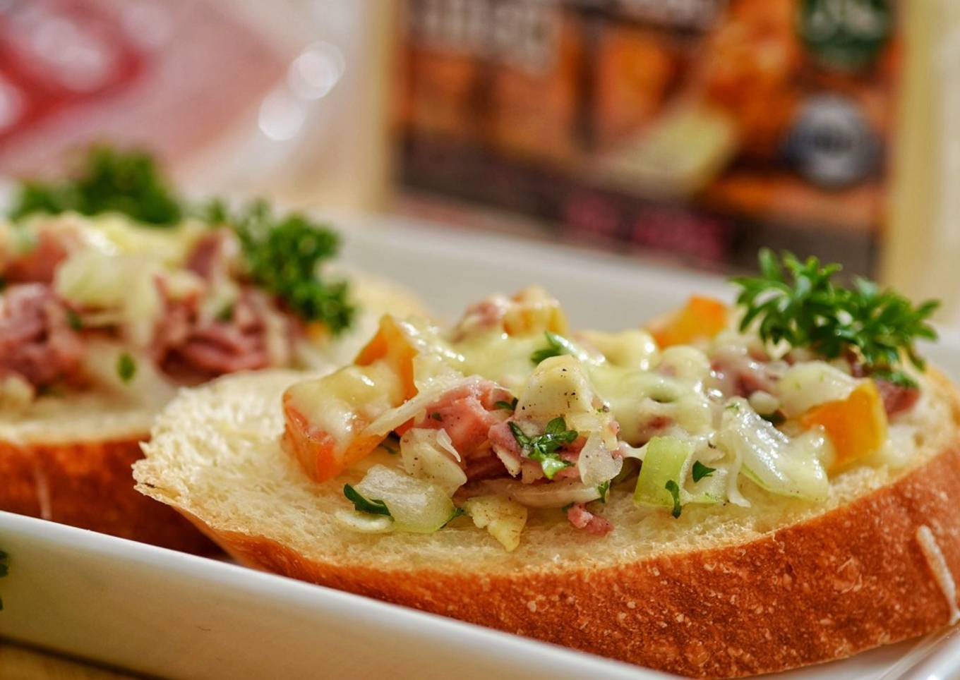 Simple bruschetta
