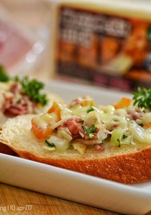 Foto resep Simple bruschetta