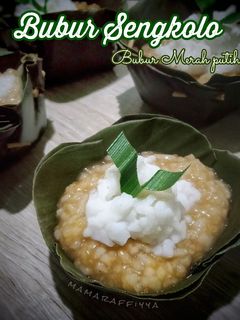 Foto resep Bubur Sengkolo (Bubur Merah Putih)