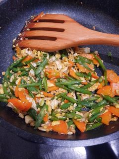 Foto resep Tumis Buncis Wortel Telur