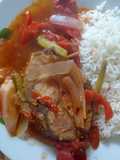 Sudado al jugo de pescado