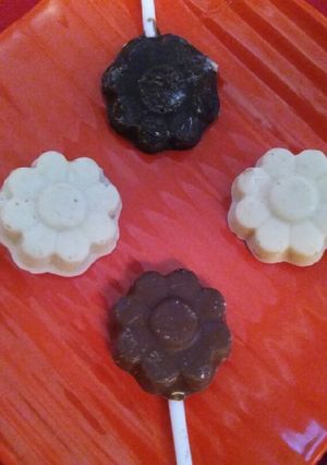 A picture of Chocolate lollipop.