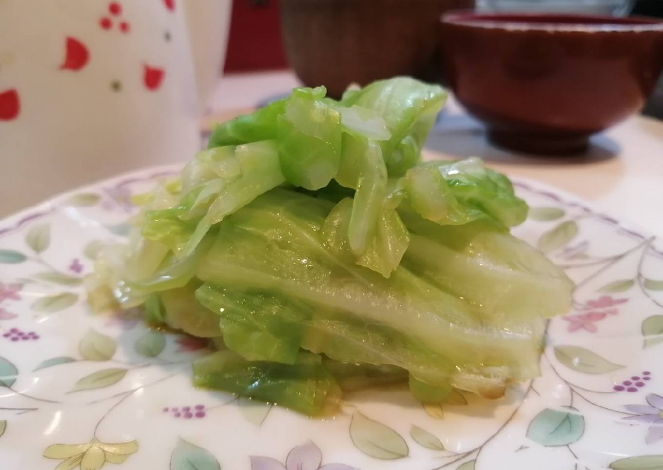 Salad Kubis dengan Ponzu Lemon 🍋