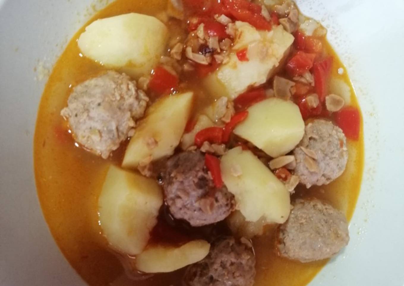 Albóndigas en olla exprés