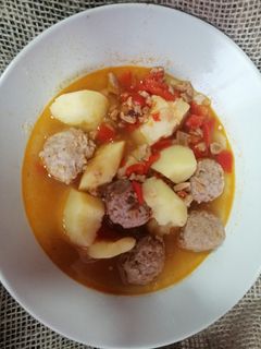 Una foto de Albóndigas en olla exprés