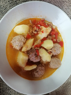 Una foto de Albóndigas en olla exprés