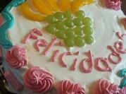 Una foto de pastel de durazno