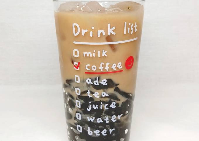 Resep Grass Jelly Thai Tea ? Resep Grass Jelly Thai Tea ?