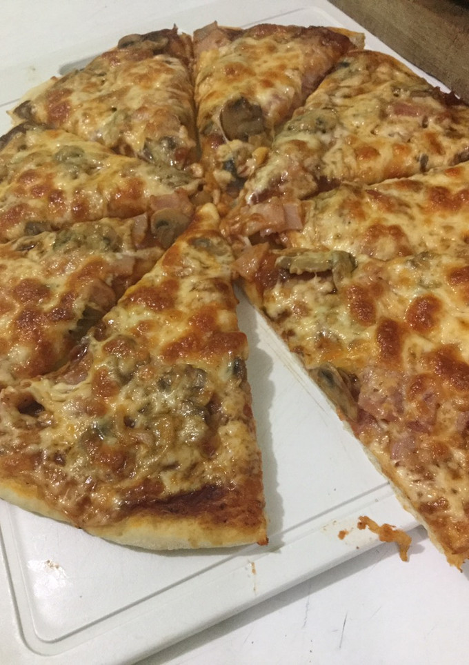 Una foto de Pizza