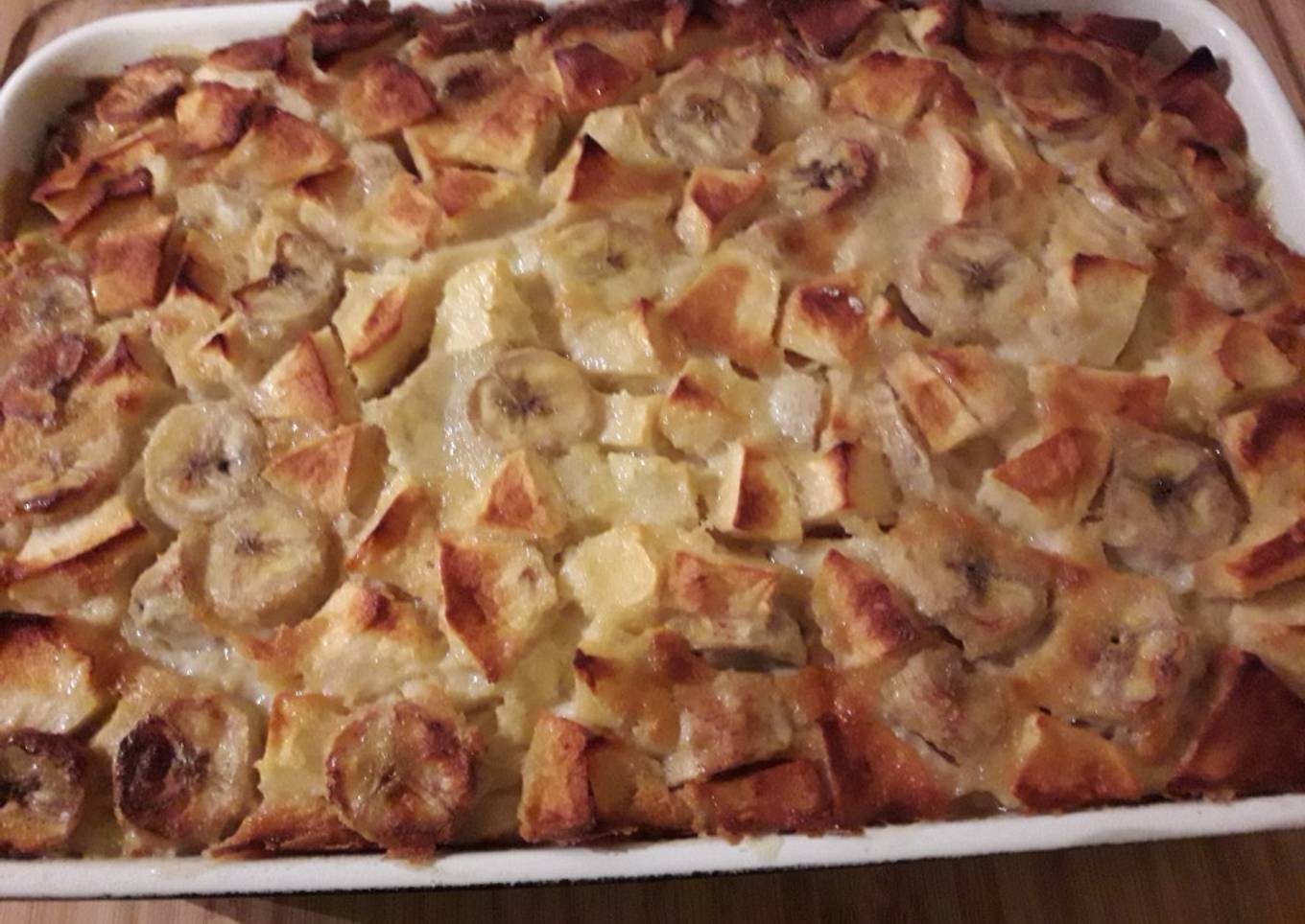 Clafouti pomme banane