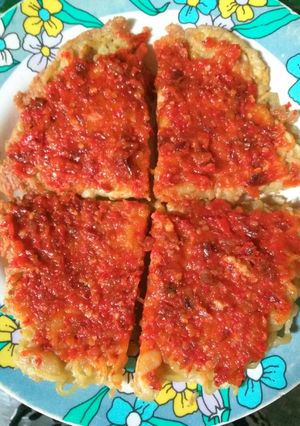 Foto resep Pizza Mie Macaroni sambalado