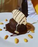 Brownie de camote