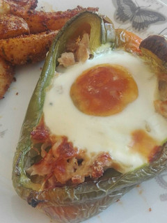 Una foto de Pimiento relleno