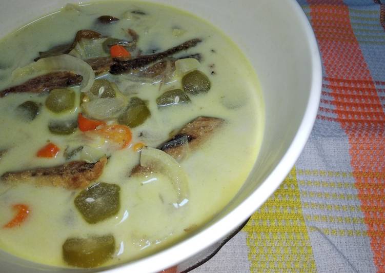 Resep Ikan Cue Masak Santan, Enak
