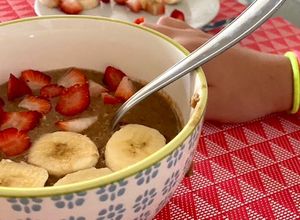 Una foto de Porridge de Proteína