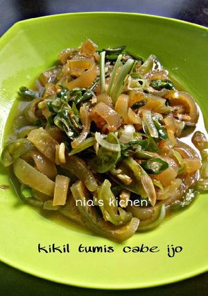 Foto resep Kikil Tumis Cabe Ijo