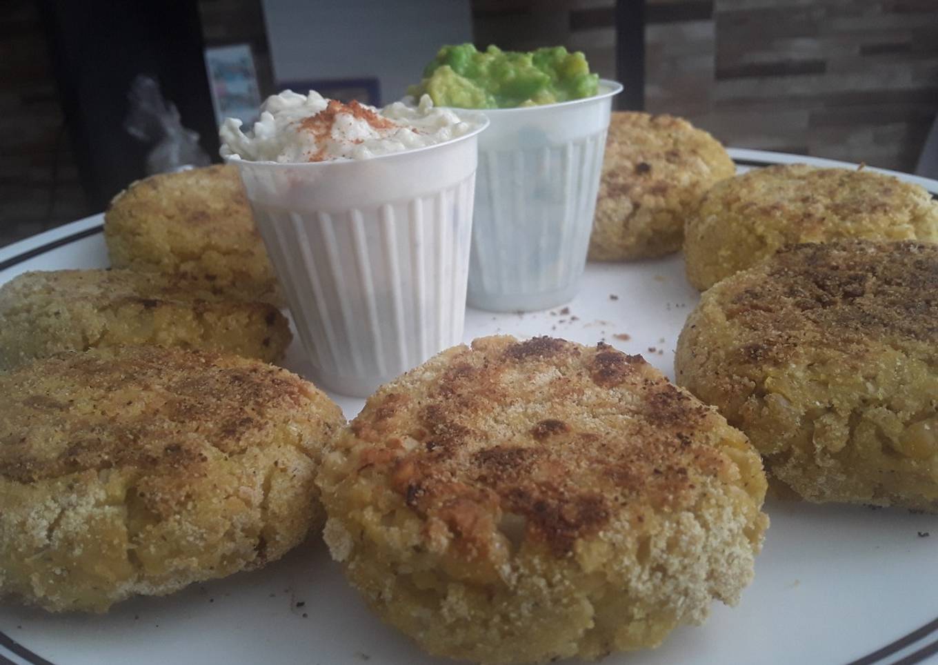 Hamburguesas de garbanzos... 🍔🍘🍔