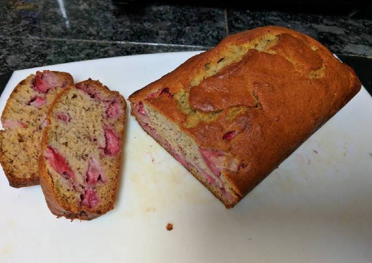 Step-by-Step Guide to Prepare Super Quick Homemade Strawberry Banana Bread