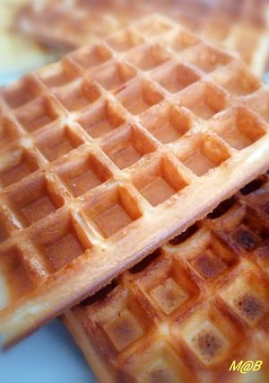 Une photo de Gaufres sucrées au Cook Expert