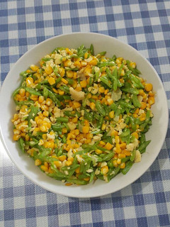Foto resep Tumis buncis jagung manis