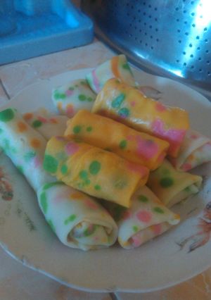 Foto resep Dadar gulung kekinian 😂