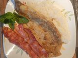 Torta Talong con Tocino