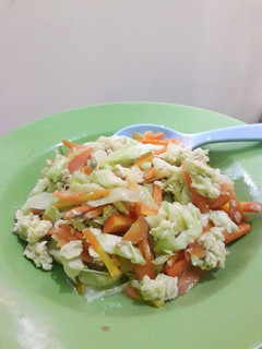 Foto resep Tumis Wortel Kubis (Orak arik telur)
