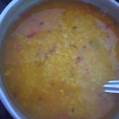 A picture of Dhooi mongi ki dal.