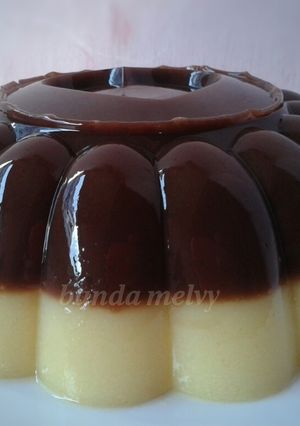 Foto resep Puding Jagung Lapis Coklat