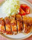 Chuleta de cerdo a la japonesa, Tonteki (トンテキ)