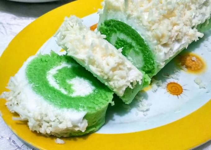 Bolu gulung pandan ekonomis