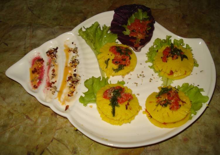 Recipe of Speedy Khandvi Ravioli