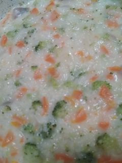 Foto resep Bubur sayur simple untuk mpasi