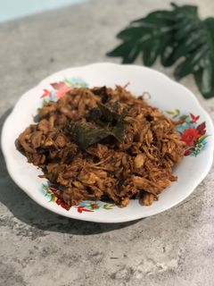 Foto resep Ayam suwir bumbu empal