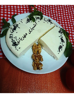 عکسی از دستور پنیر خانگی