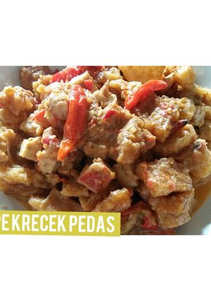 Foto resep Tempe krecek pedas