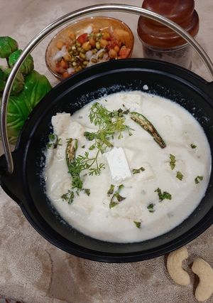 A picture of Malai Paneer.