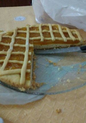 Una foto de Pastafrola de dulce de batata