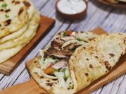 Gambar chicken shawarma