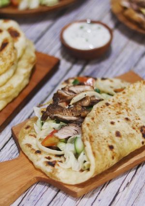 Foto resep Chicken Shawarma Platter