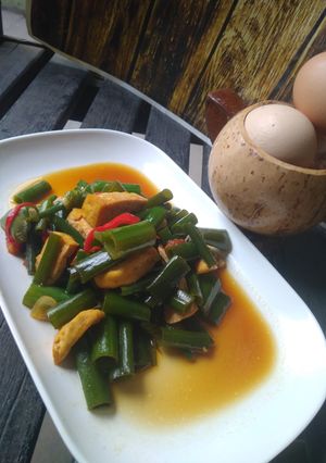 Foto resep Oseng daun bawang batang (ulated)