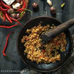 รูปของ Sambal Tempe