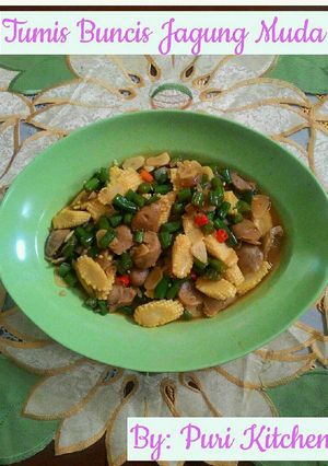 Foto resep Tumis Buncis Jagung Muda