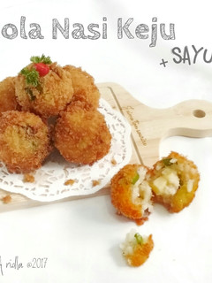 Foto resep Bola Nasi Keju Sayur
