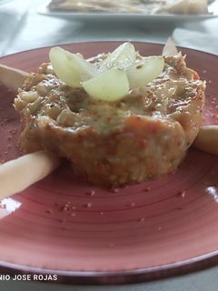 Una foto de Tartar de txangurro