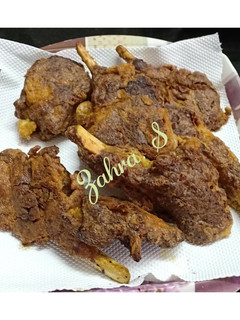 A picture of Mutton Chops fry.